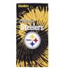 Steelers OFFICIAL NFL "Psychedelic" Beach Towel; 30" x 60"