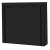 7 Tiers Portable Shoe Rack Closet Fabric Cover Shoe Storage Organizer Cabinet RT