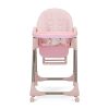 Convertible High Chair on Wheels with Removable Tray;  Height and Angle Adjustment for Baby And Toddler